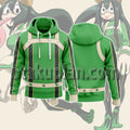 Anime Tsuyu Asui Cosplay Hoodie