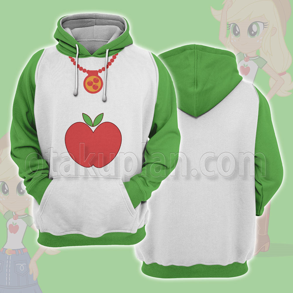 My Little Pony Equestria Girls Applejack Cosplay Hoodie