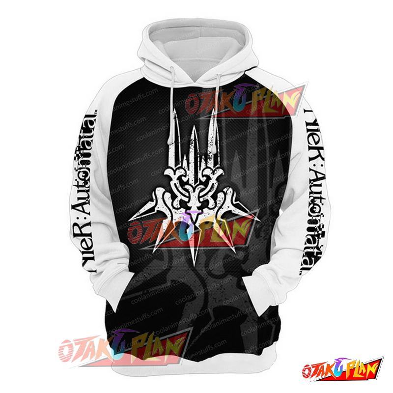 Nier Autotama Yorha Logo Pullover Hoodie