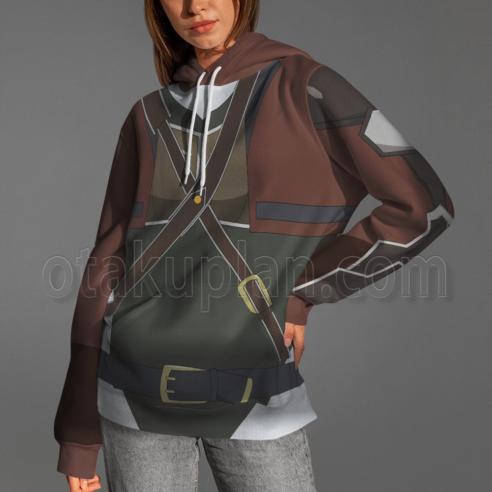 Ningen Fushin no Boukensha tachi ga Sekai wo Sukuu you desu Curran Cosplay Hoodie