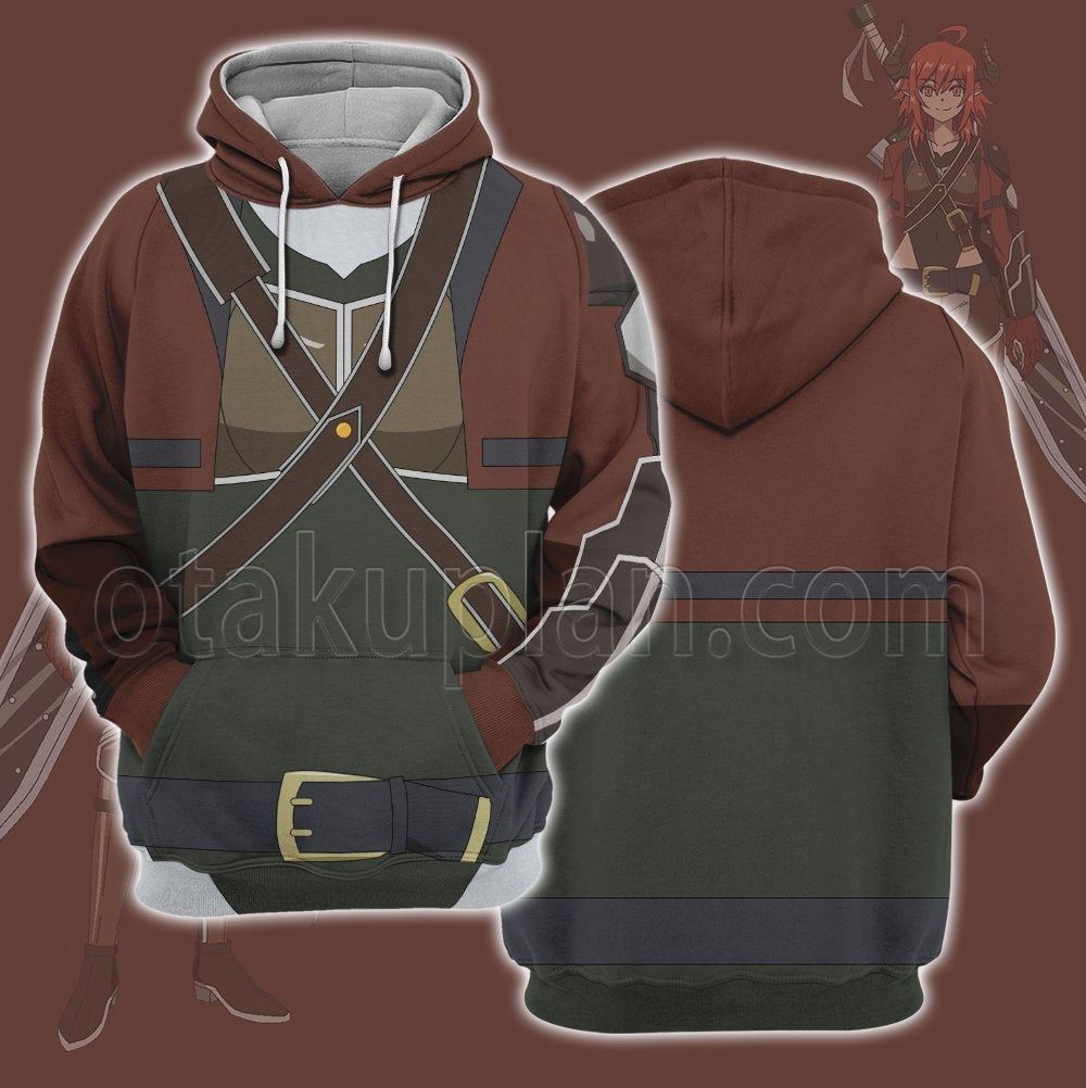 Ningen Fushin no Boukensha tachi ga Sekai wo Sukuu you desu Curran Cosplay Hoodie
