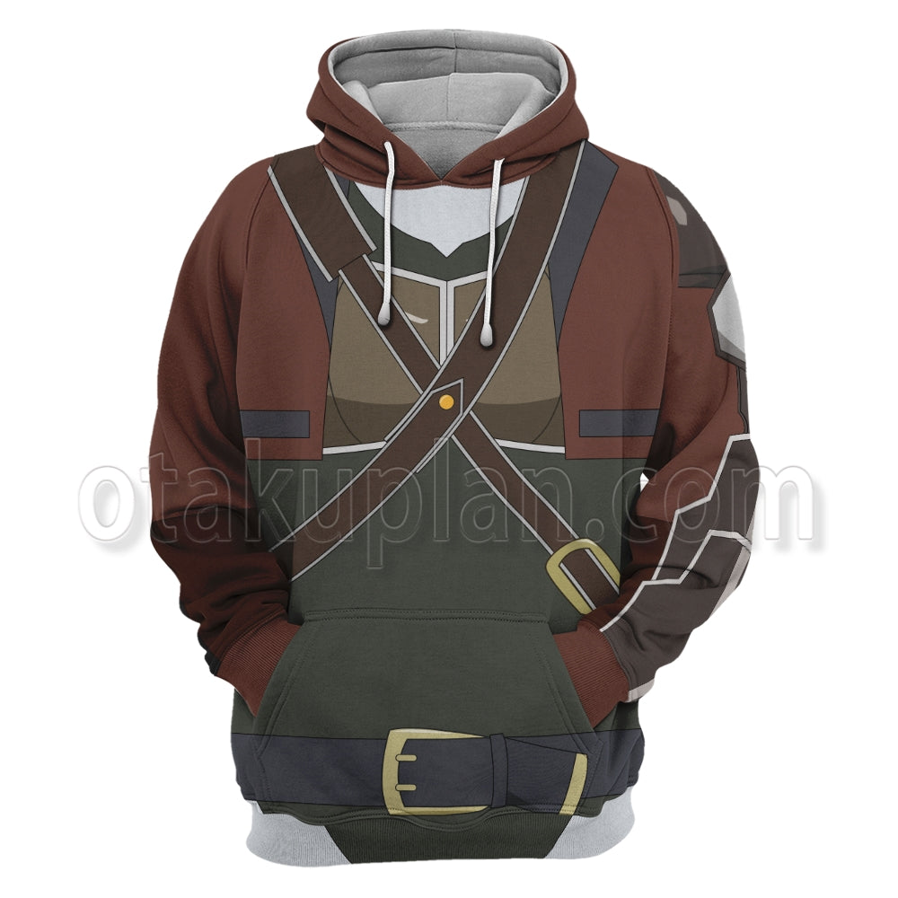 Ningen Fushin no Boukensha tachi ga Sekai wo Sukuu you desu Curran Cosplay Hoodie