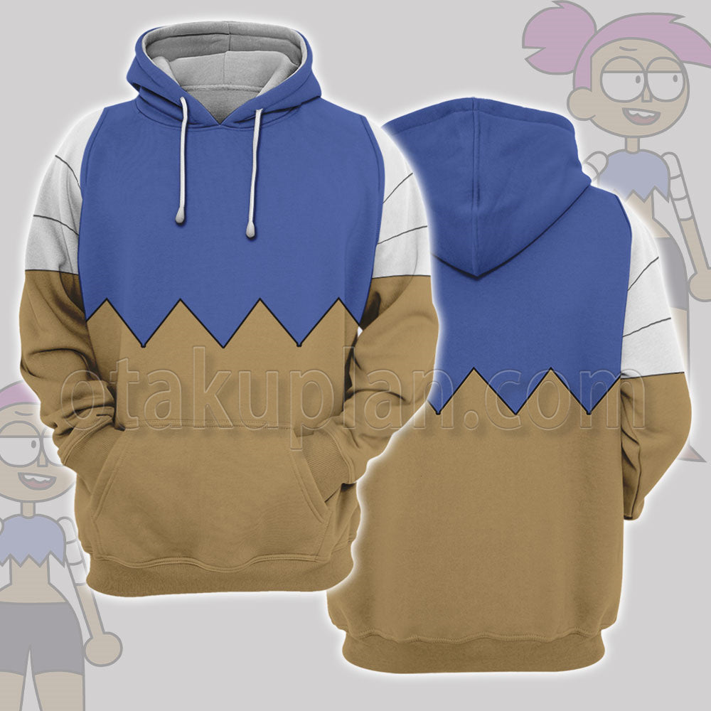 Ok K O Lets Be Heroes Dj Enid Cosplay Hoodie