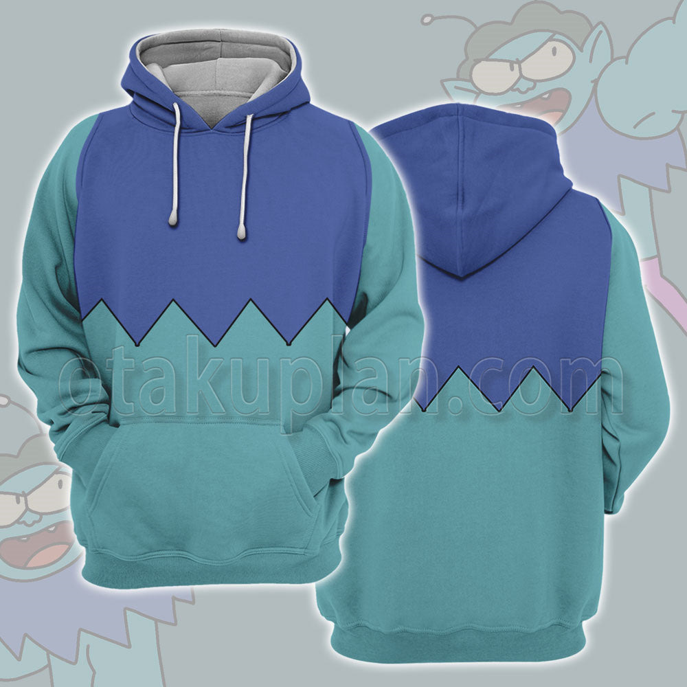 Ok K O Lets Be Heroes Rad Radicles Cosplay Hoodie