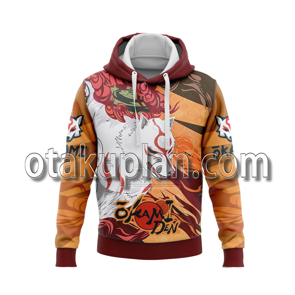 Okami HD Wallpaper Hoodie