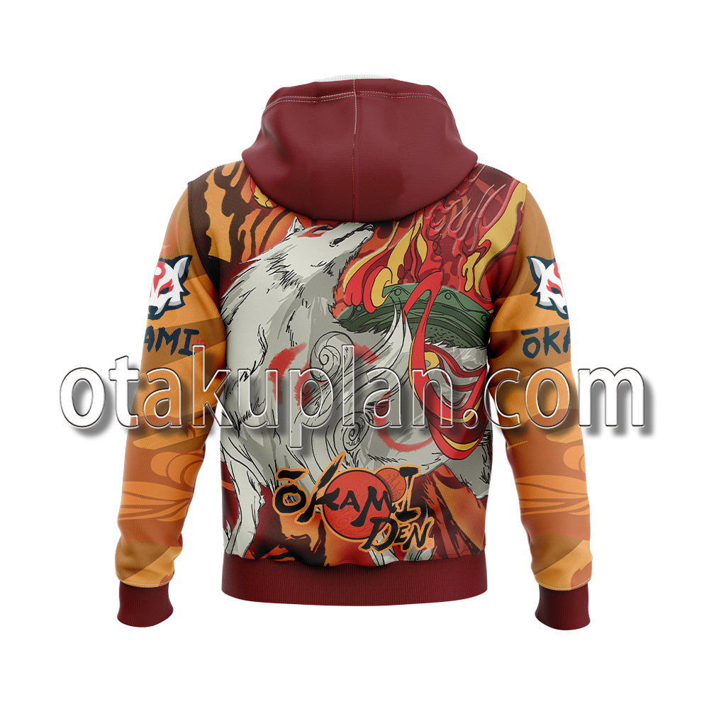 Okami HD Wallpaper Hoodie