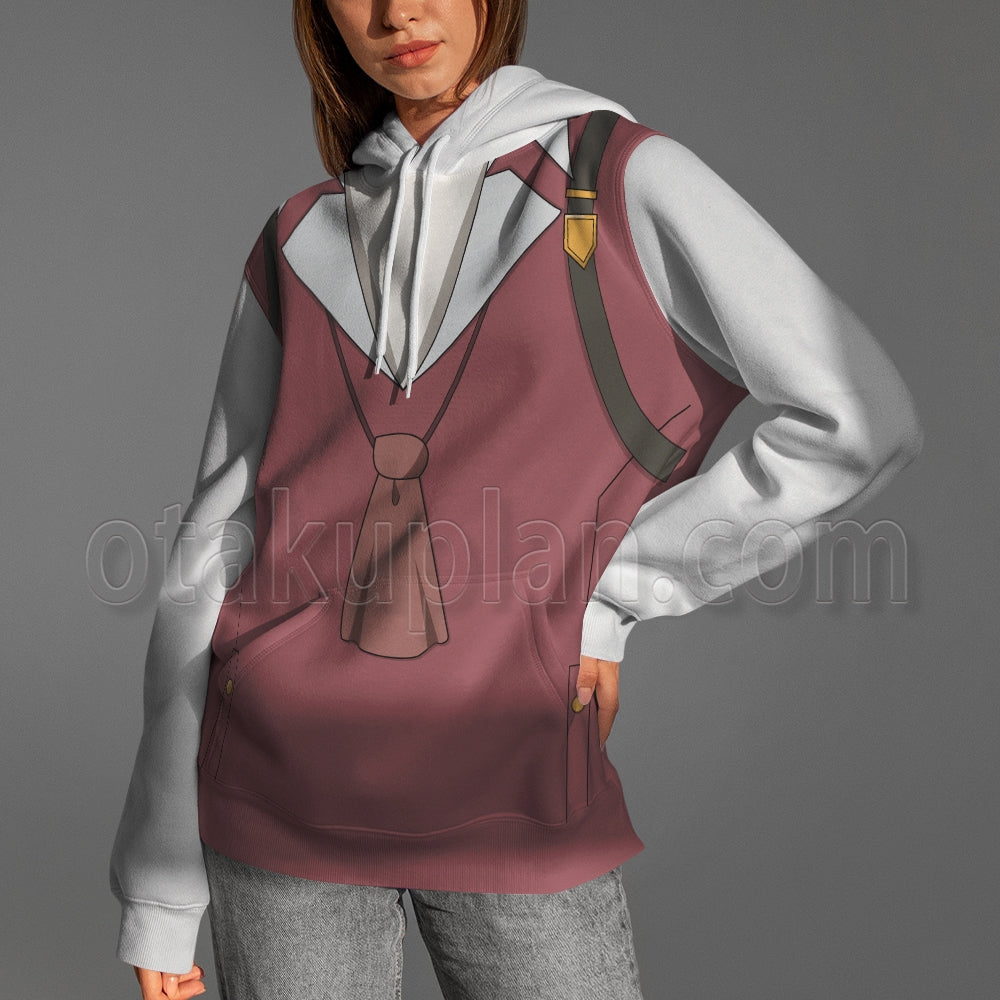Okashi na Tensei Morteln Casserole Mille Uniform Cosplay Hoodie