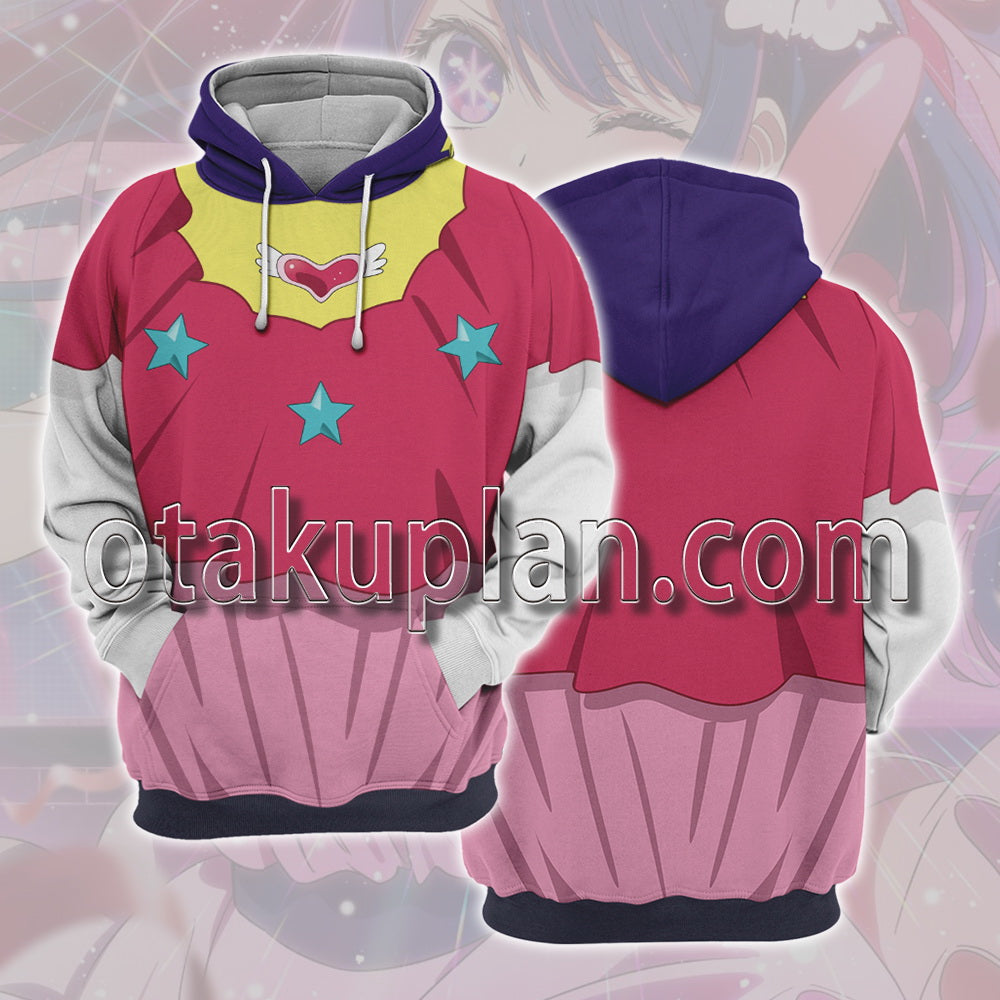 Oshi No Ko Ai Hoshino Costumes Cosplay Hoodie