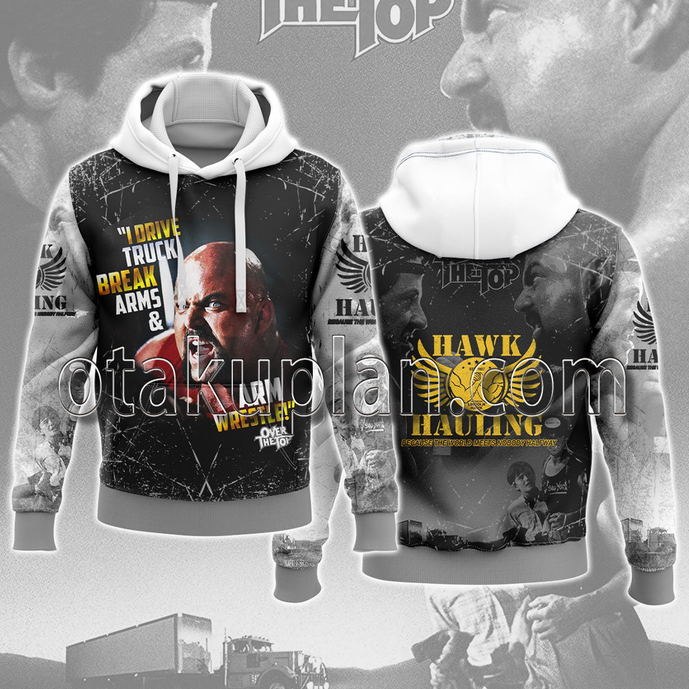 Over The Top Wallpaper Hoodie