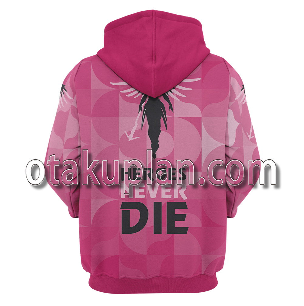Overwatch Mercy Pink Hoodie