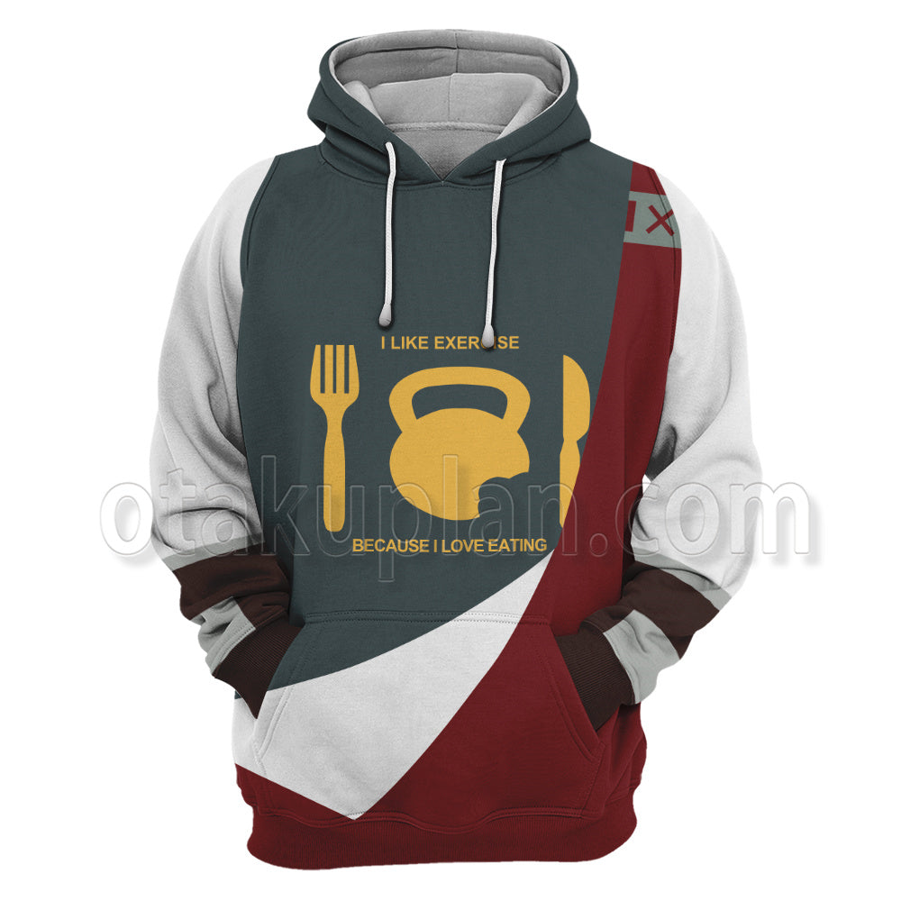 Overwatch Ow Brigitte Cosplay Hoodie