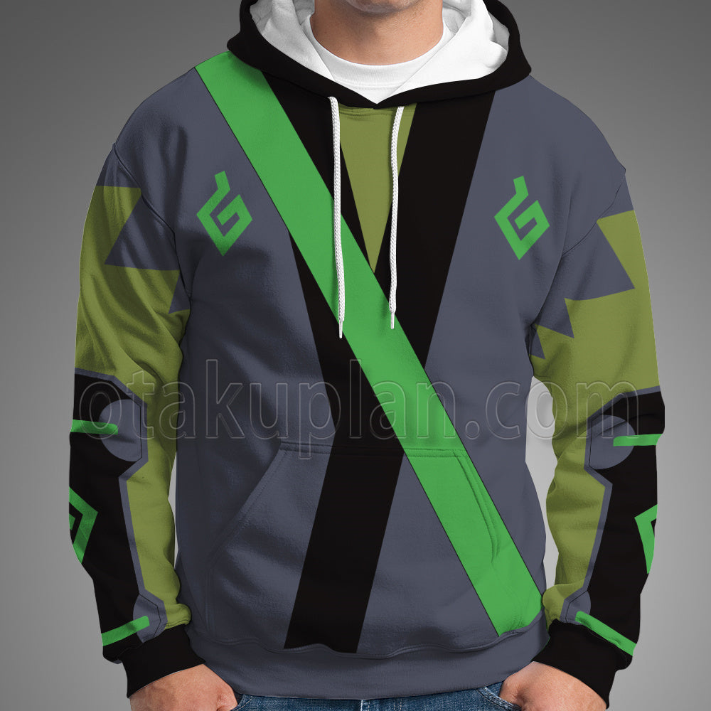 Overwatch Ow Genji Shimada Sparrow Cosplay Hoodie