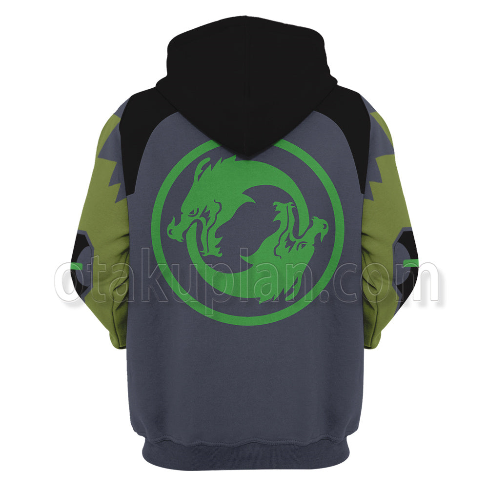 Overwatch Ow Genji Shimada Sparrow Cosplay Hoodie