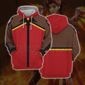 Overwatch Ow Mercy Devil Cosplay Hoodie