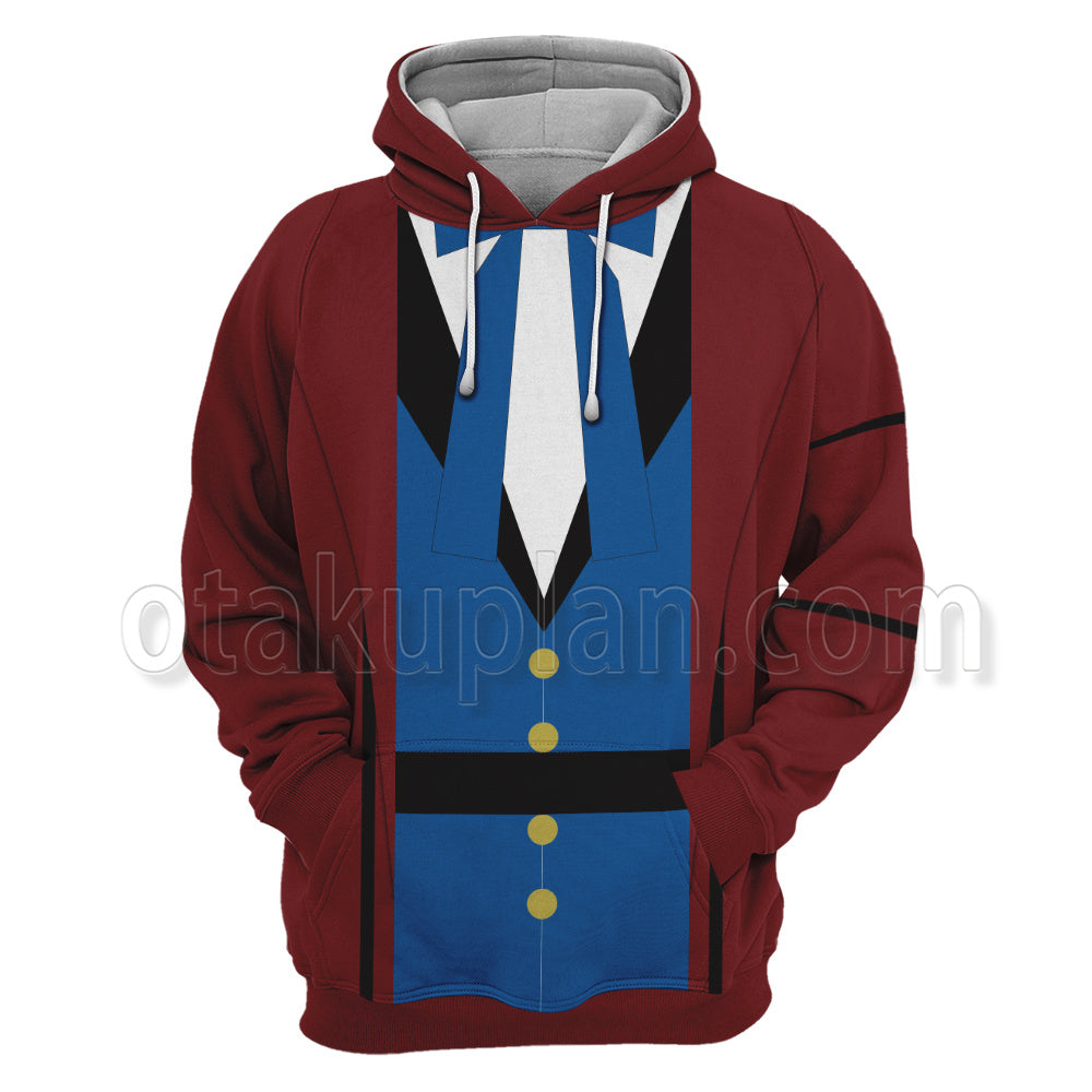 Overwatch Ow Riverboat Jesse Mccree Cosplay Hoodie