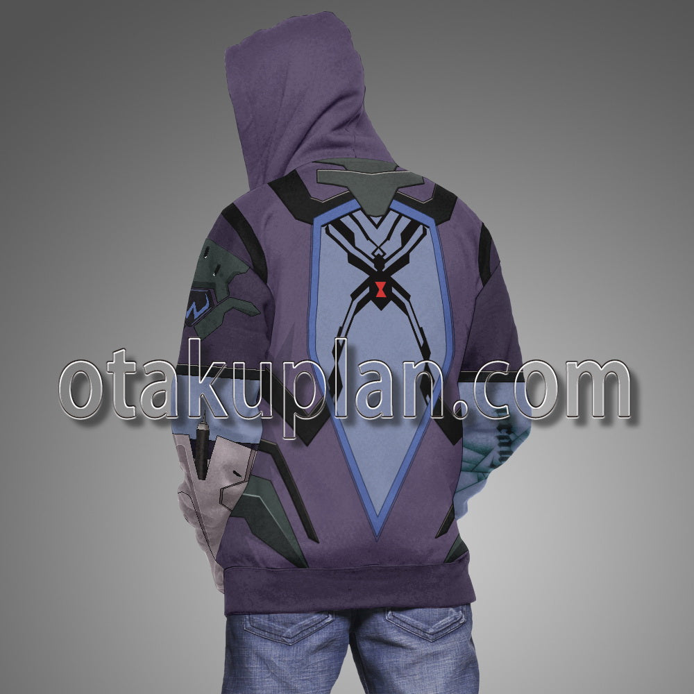Overwatch Widowmaker Cosplay Hoodie