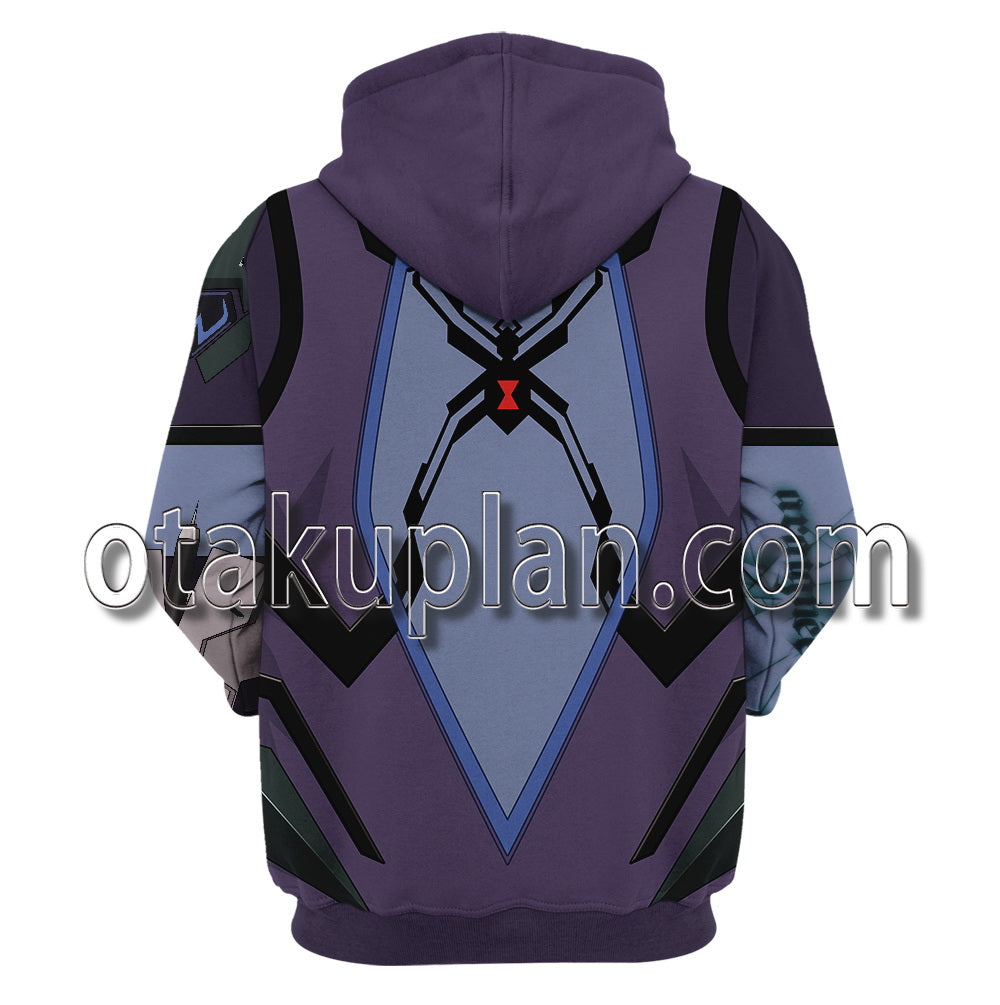 Overwatch Widowmaker Cosplay Hoodie