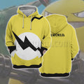 Palworld Grizzbolt Phantom Beast Cosplay Hoodie