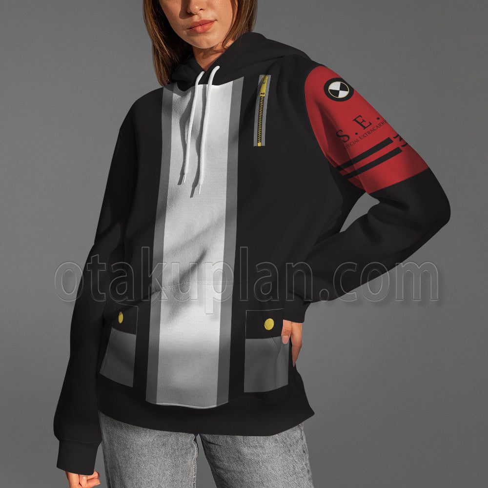 Persona 3 Reload Hero Makoto Yuki Battle Version Cosplay Hoodie