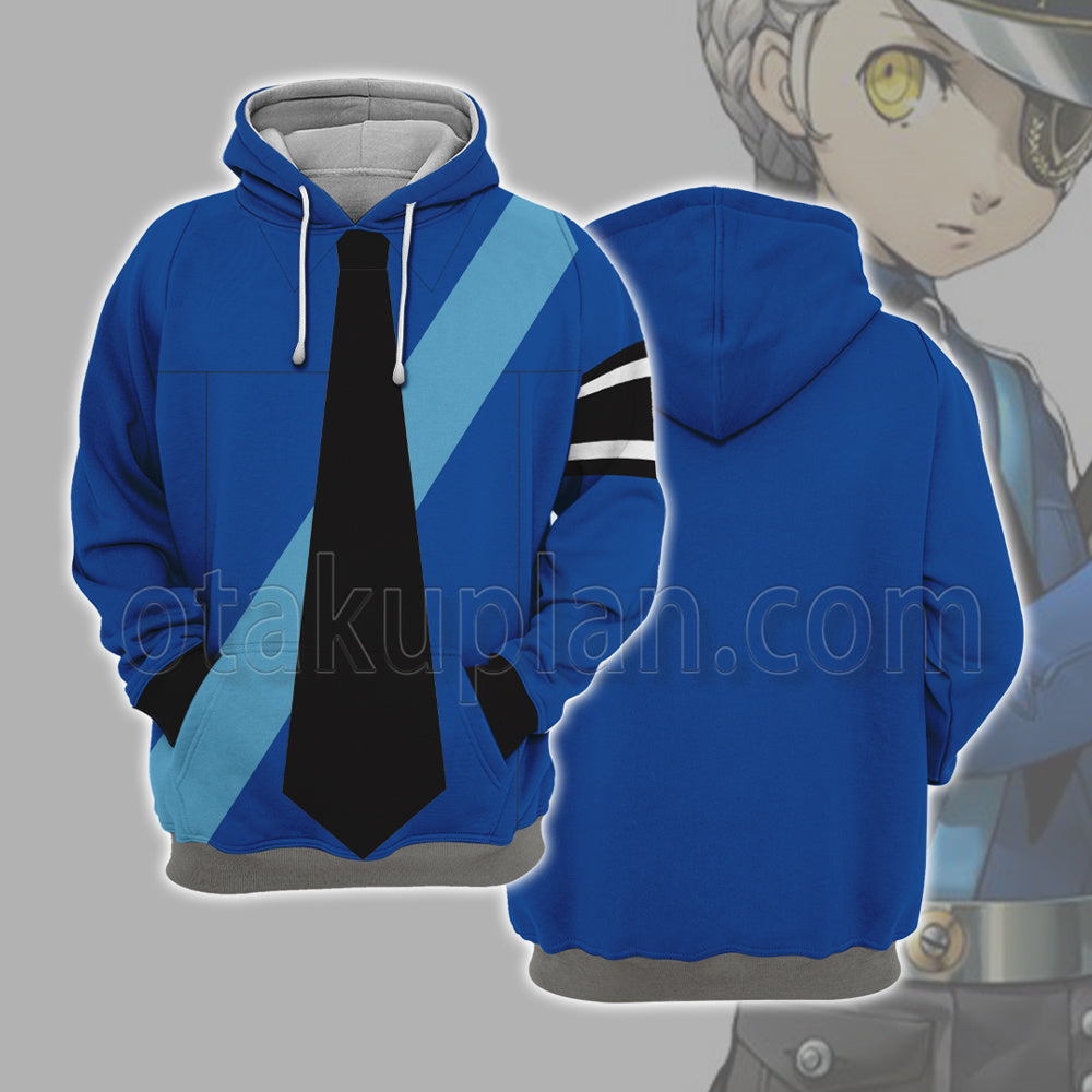 Persona 5 Caroline And Justine Twin Prison Wardens Cosplay Hoodie