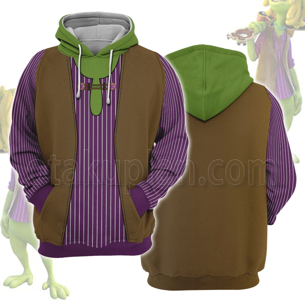 Planet 51 Glar Clohtes Cosplay Hoodie