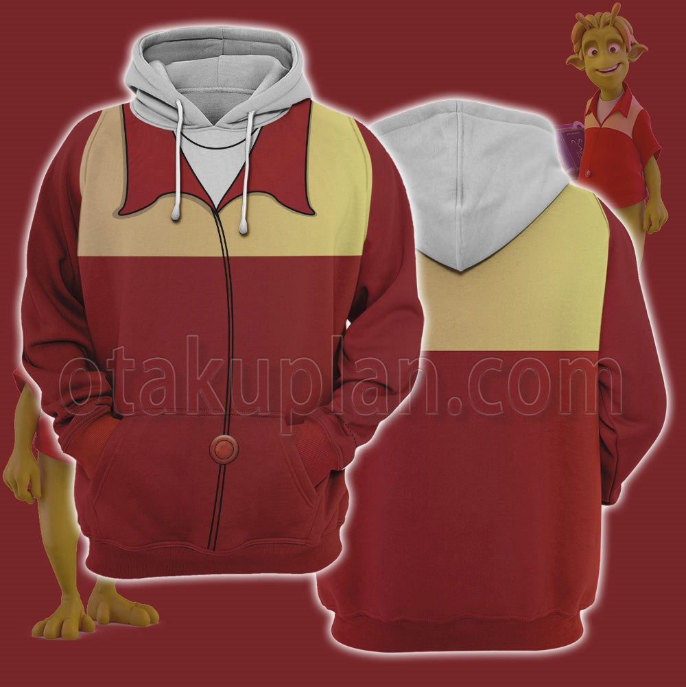 Planet 51 Lem Clothes Cosplay Hoodie