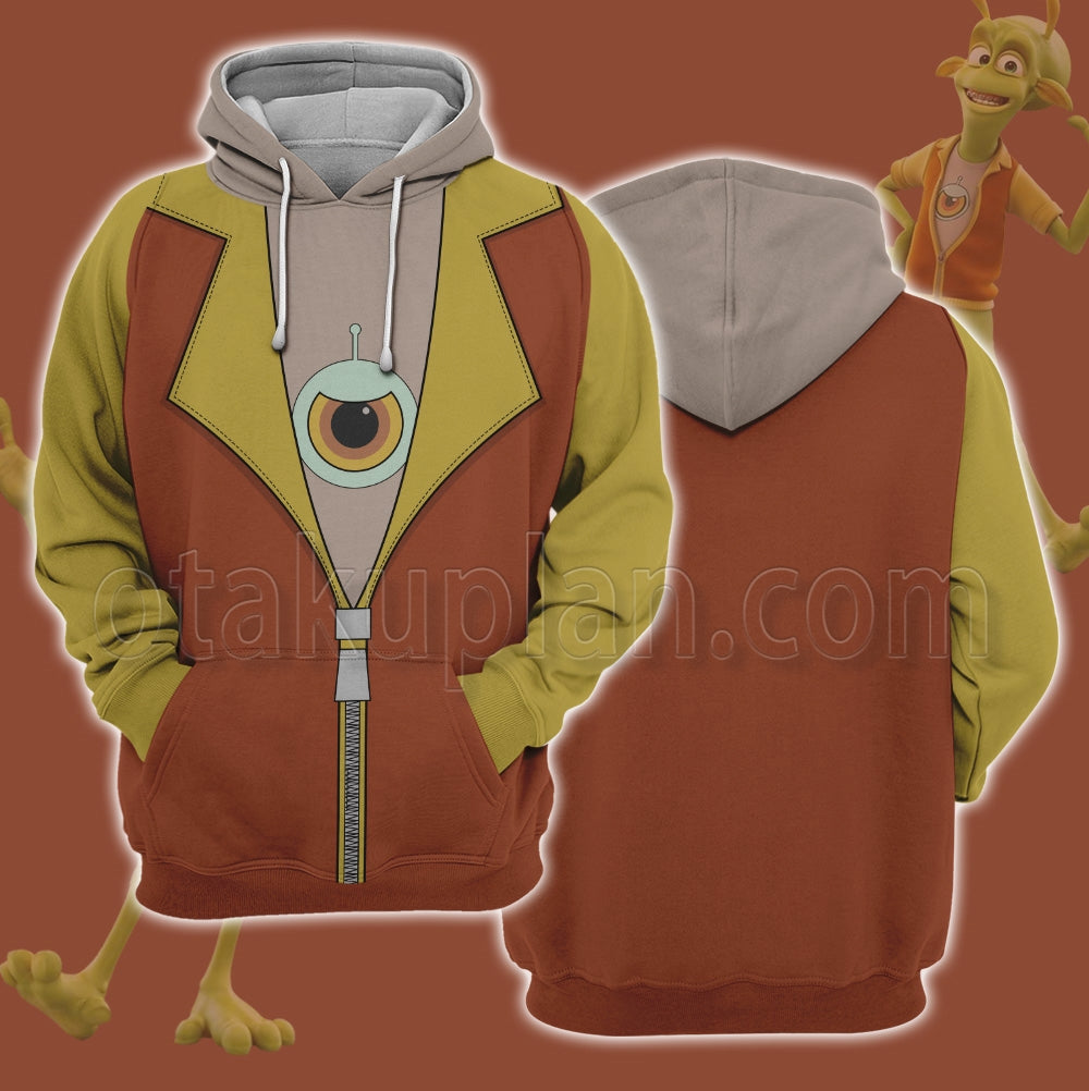 Planet 51 Skiff Uniform Cosplay Hoodie