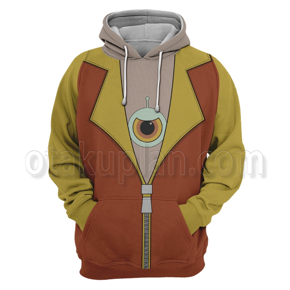 Planet 51 Skiff Uniform Cosplay Hoodie
