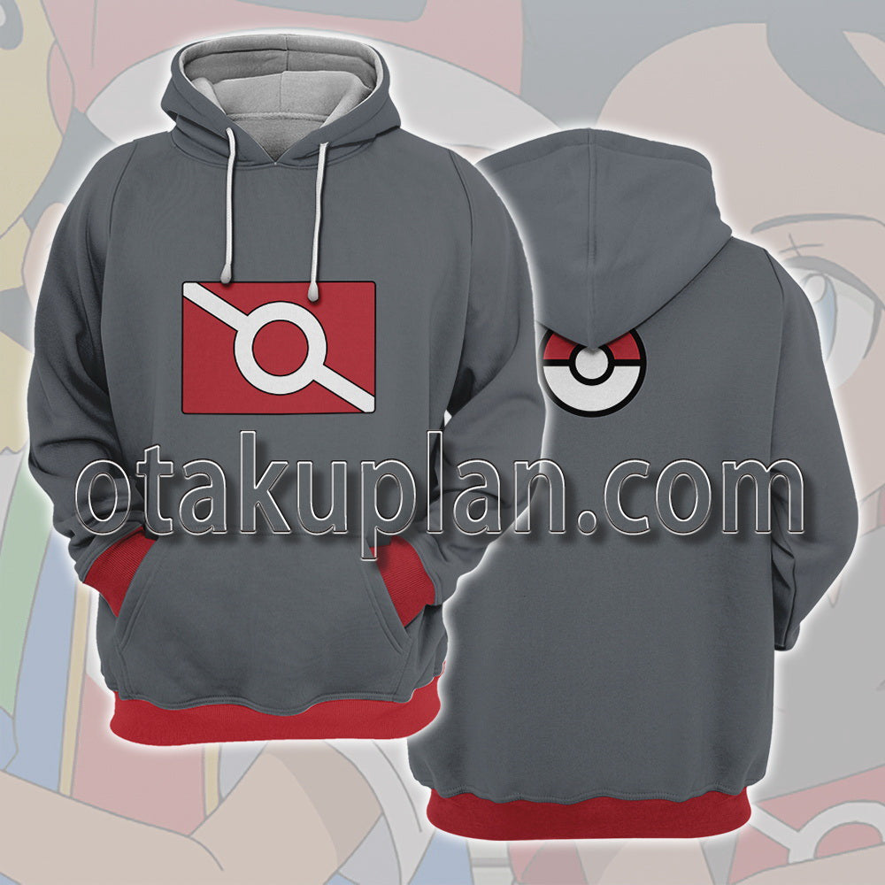 Pocket Monsters Anime Series Go Cosplay Hoodie