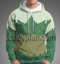 Poison Ivy Green Leaf Coat Cosplay Hoodie