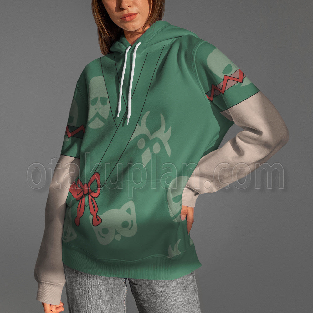 Poke Monster Scarlet Violet Dlc Kimono Cosplay Hoodie