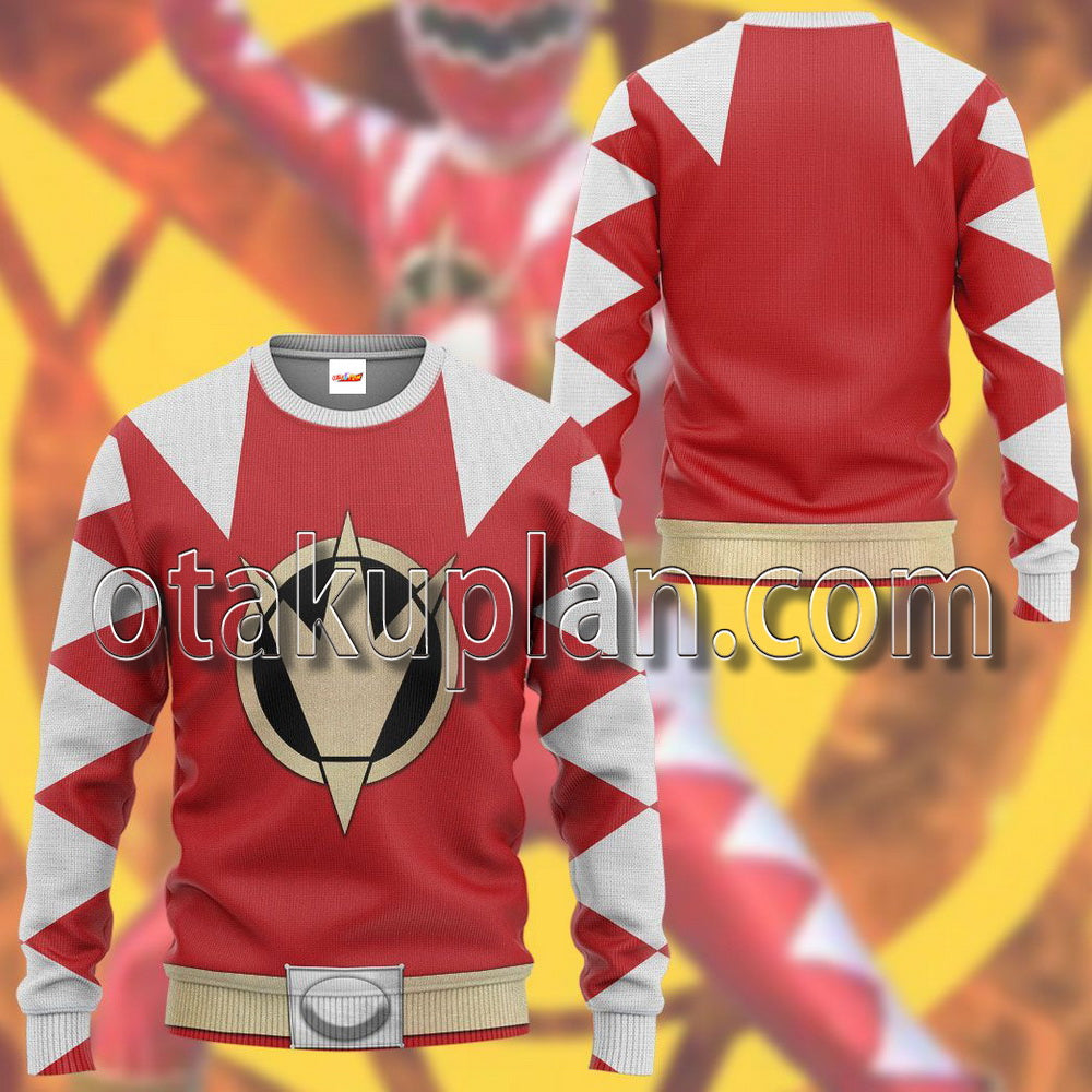 Power Ranger Dino Thunder Red T-Shirt / Hoodie