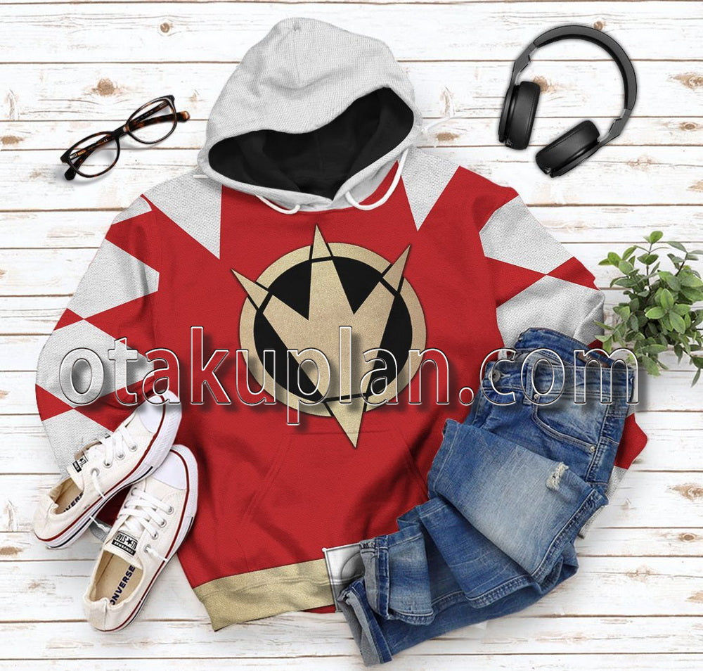 Power Ranger Dino Thunder Red T-Shirt / Hoodie