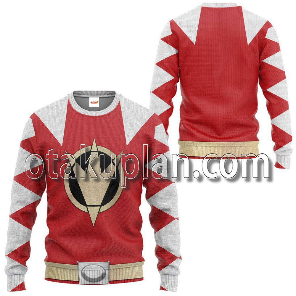 Power Ranger Dino Thunder Red T-Shirt / Hoodie