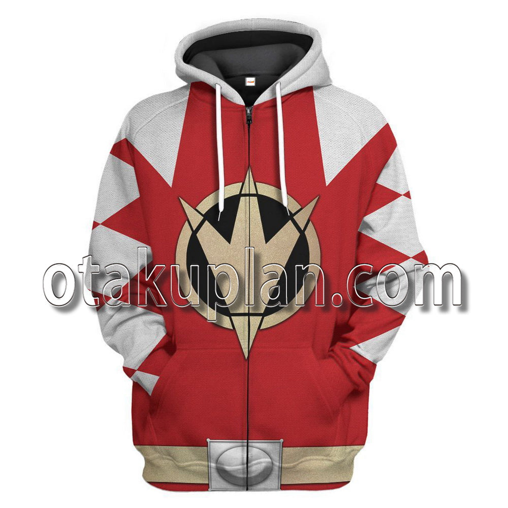 Power Ranger Dino Thunder Red T-Shirt / Hoodie