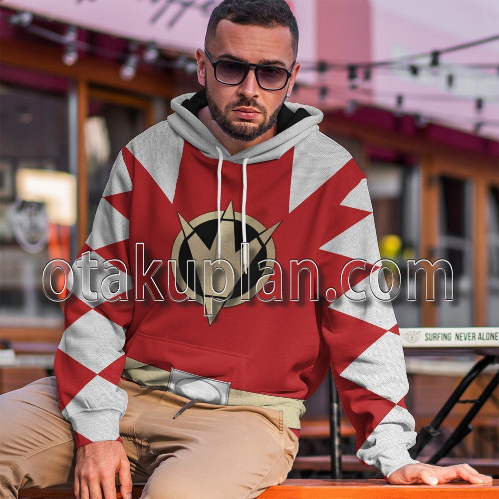 Power Ranger Dino Thunder Red T-Shirt / Hoodie