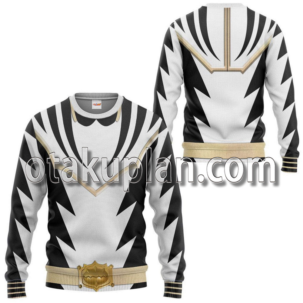 Power Ranger Dino Thunder White T-Shirt / Hoodie