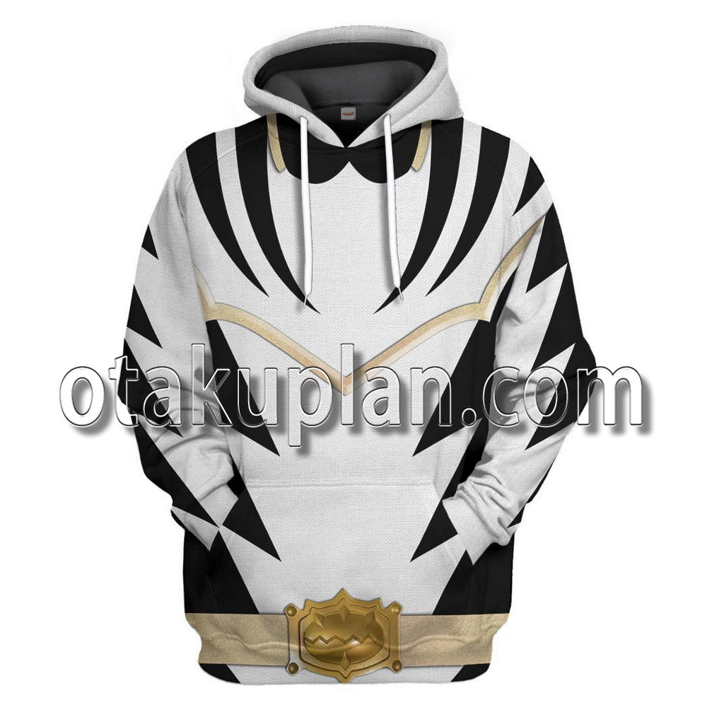 Power Ranger Dino Thunder White T-Shirt / Hoodie