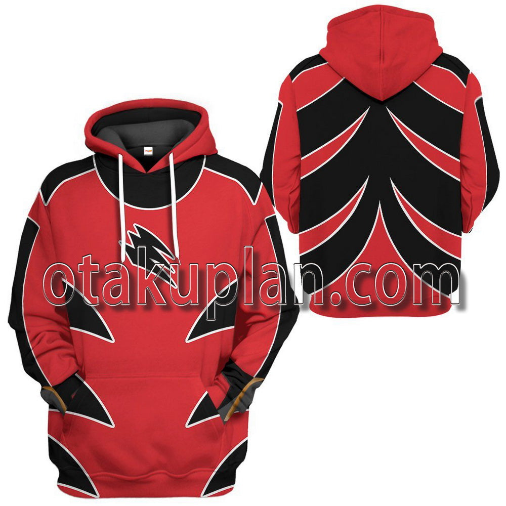Power Ranger Jungle Fury Red Ranger T-Shirt / Hoodie