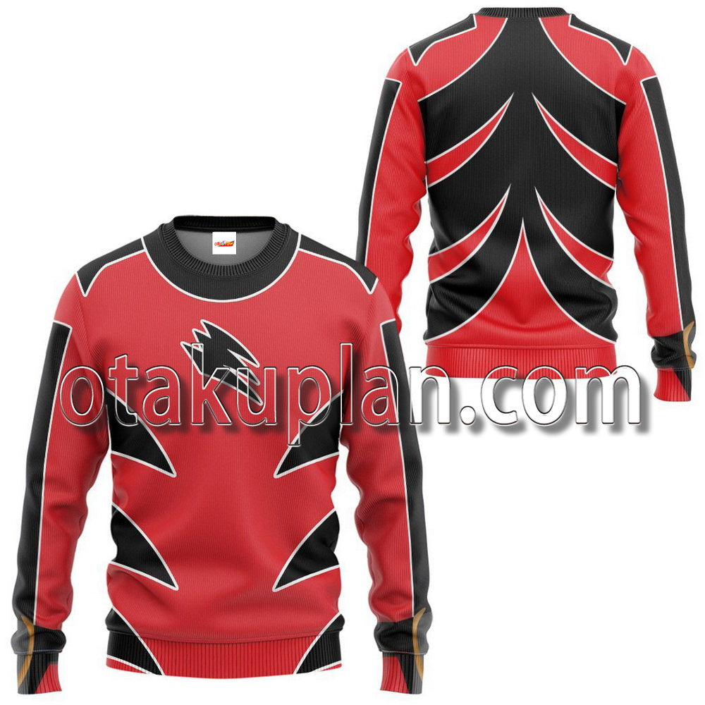 Power Ranger Jungle Fury Red Ranger T-Shirt / Hoodie