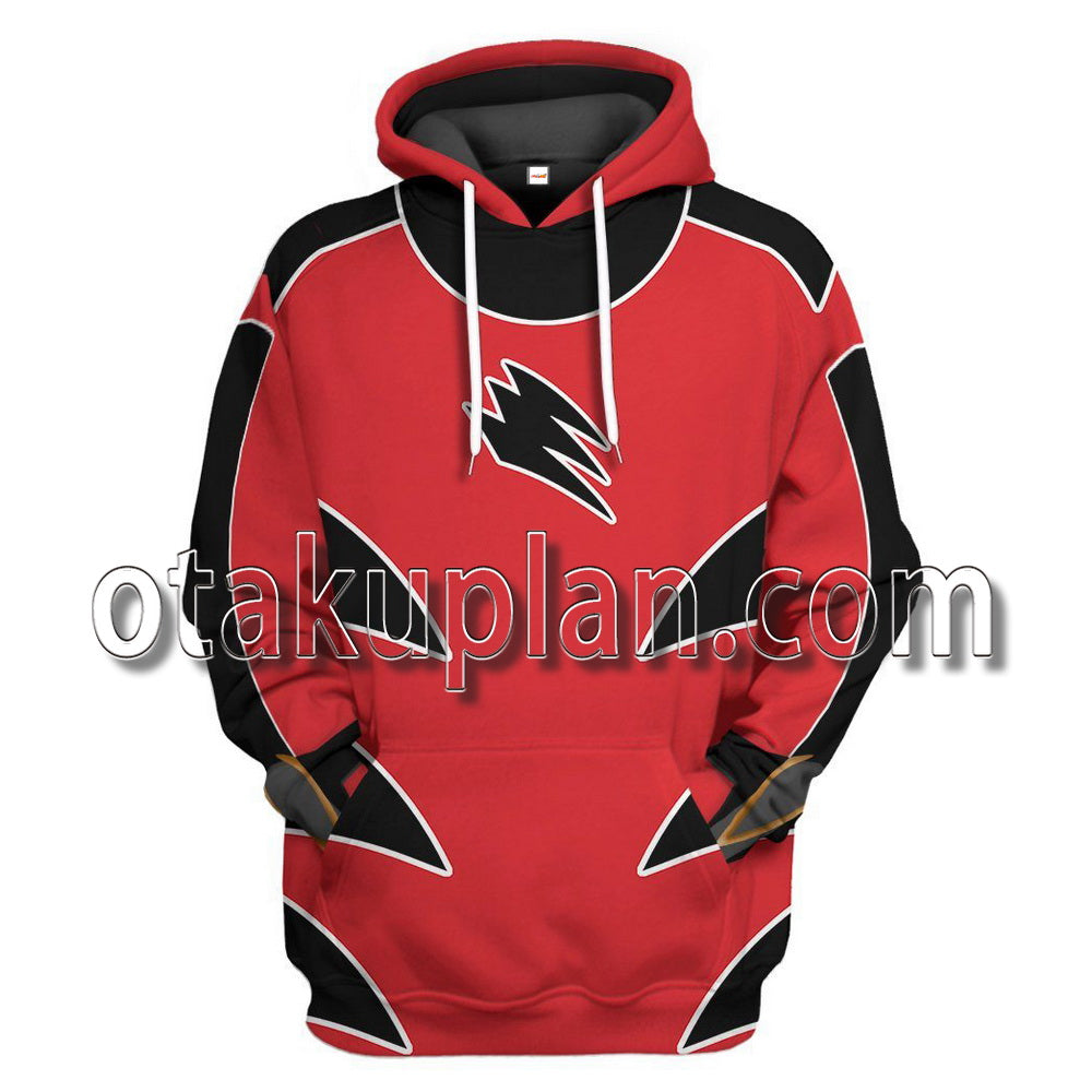 Power Ranger Jungle Fury Red Ranger T-Shirt / Hoodie