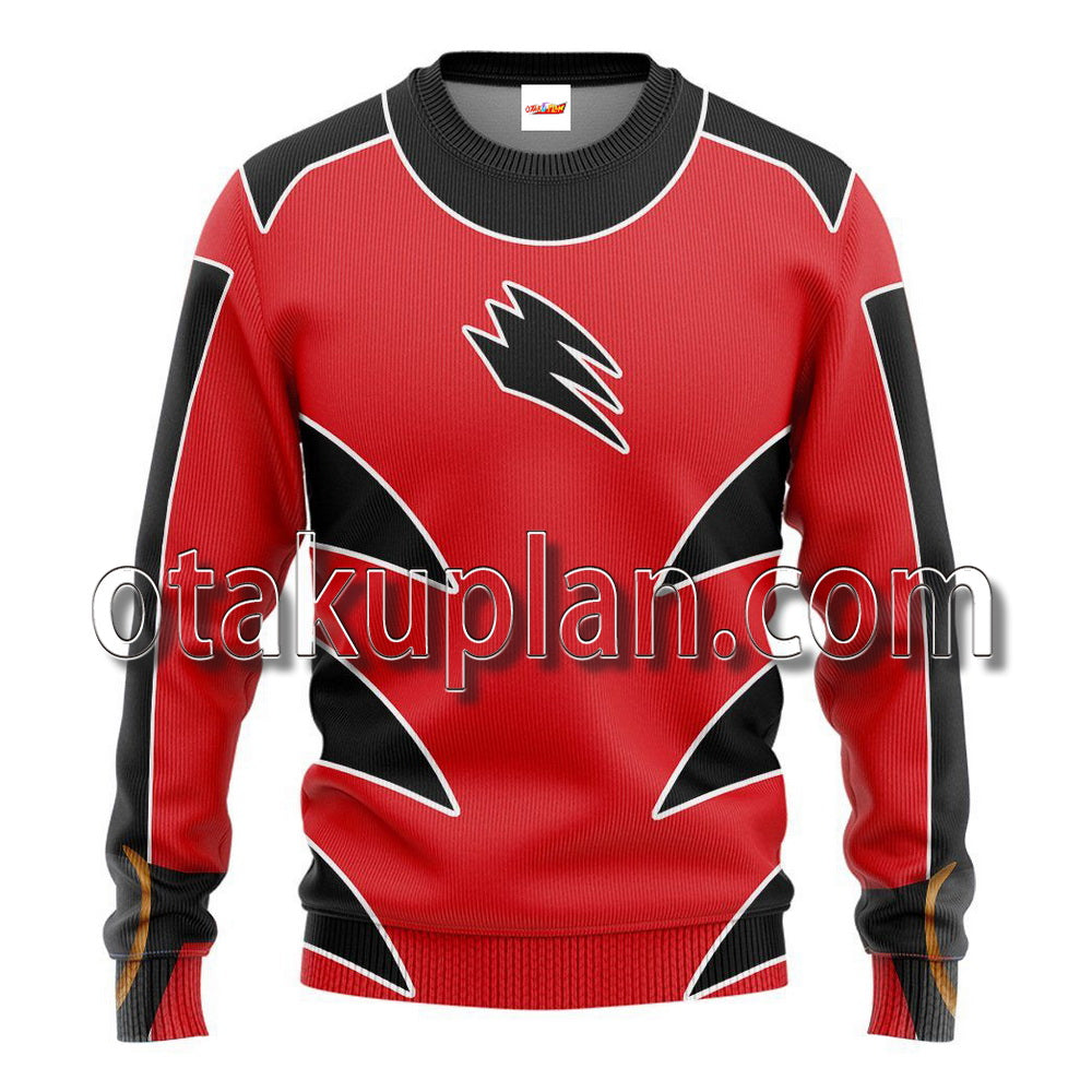 Power Ranger Jungle Fury Red Ranger T-Shirt / Hoodie