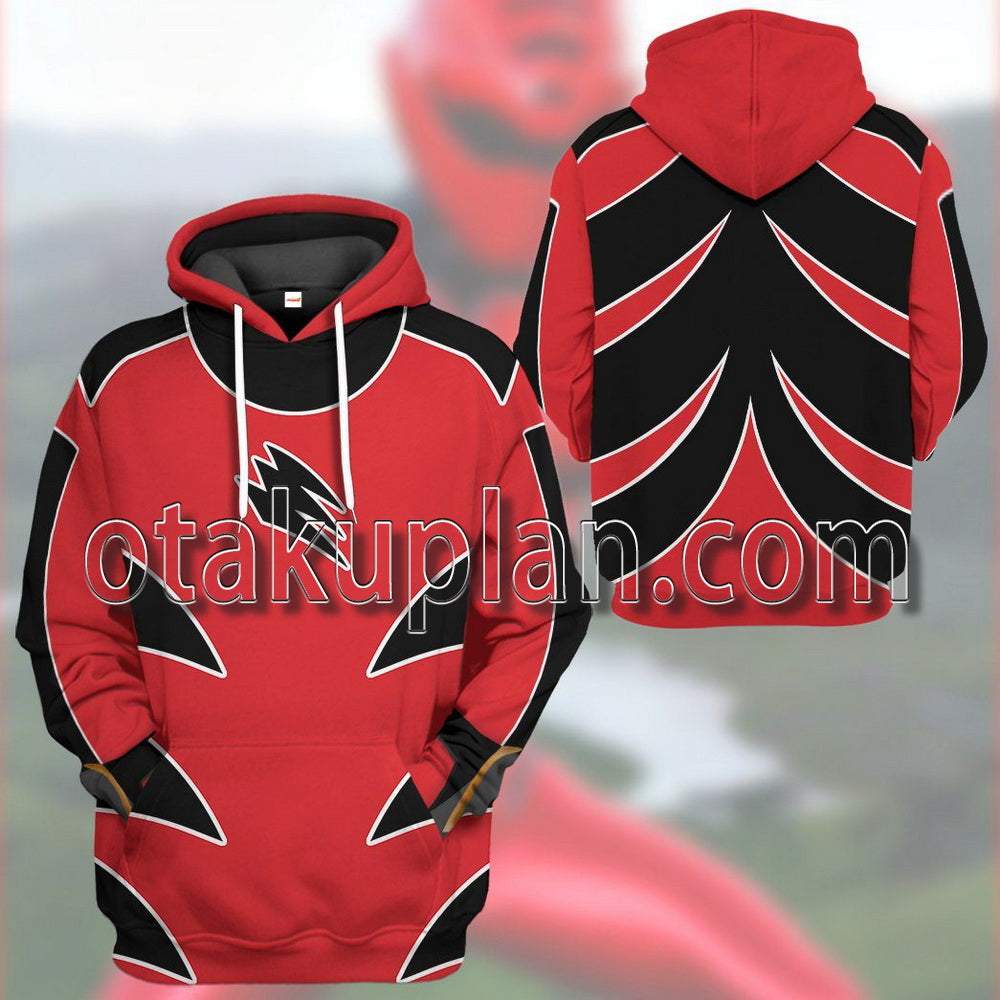 Power Ranger Jungle Fury Red Ranger T-Shirt / Hoodie