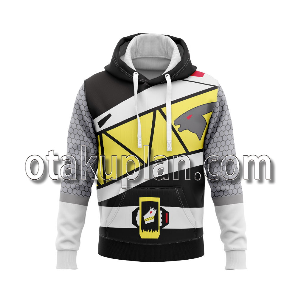 Power Rangers Dino Charge Dino Charge Black Ranger Cosplay Hoodie