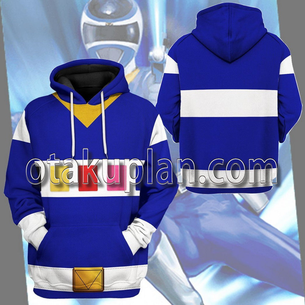 Power Rangers In Space Blue T-Shirt / Hoodie