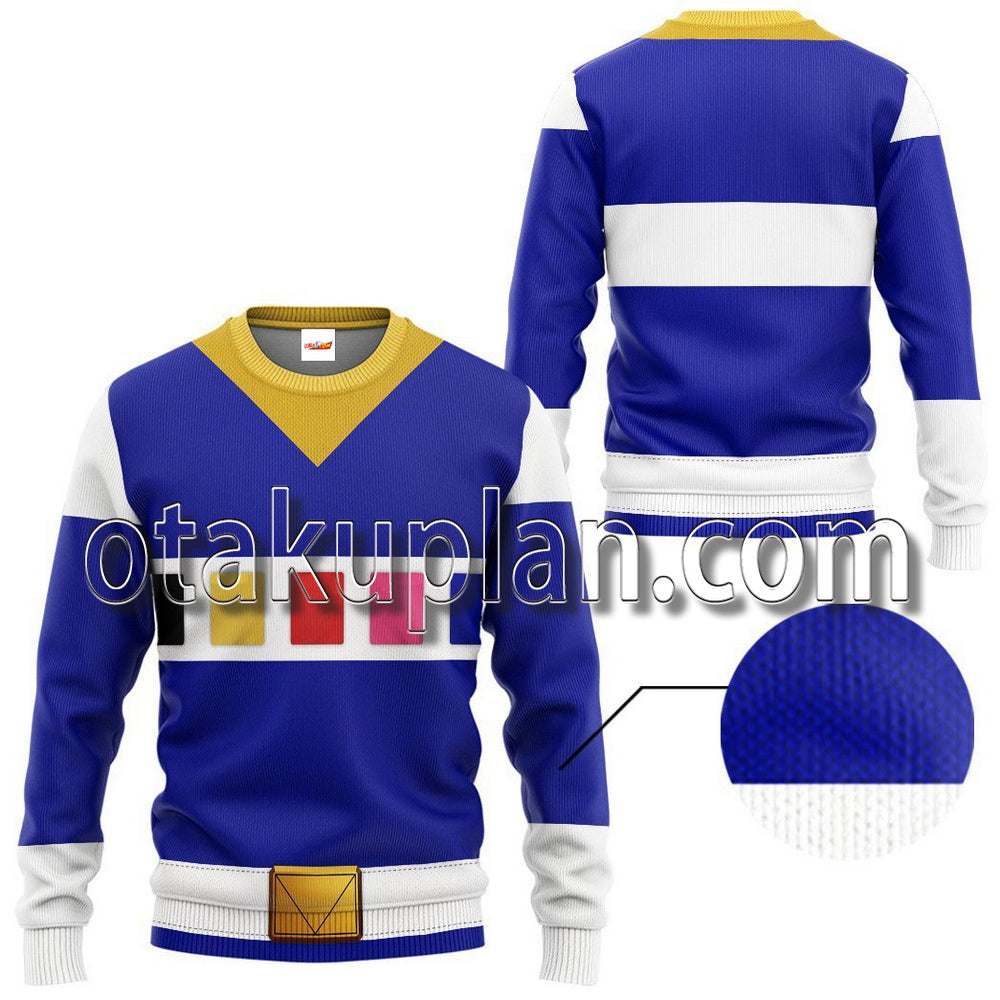 Power Rangers In Space Blue T-Shirt / Hoodie