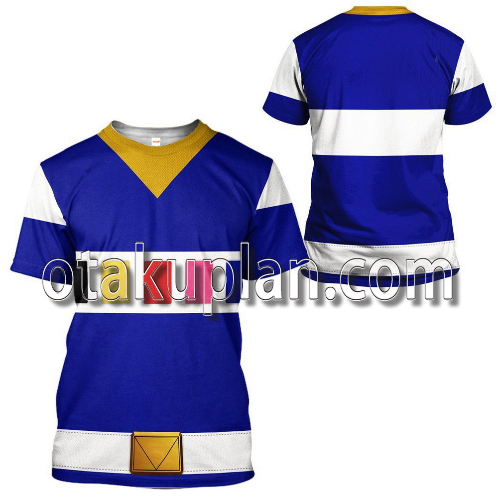 Power Rangers In Space Blue T-Shirt / Hoodie