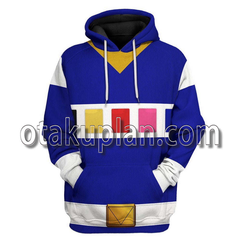 Power Rangers In Space Blue T-Shirt / Hoodie