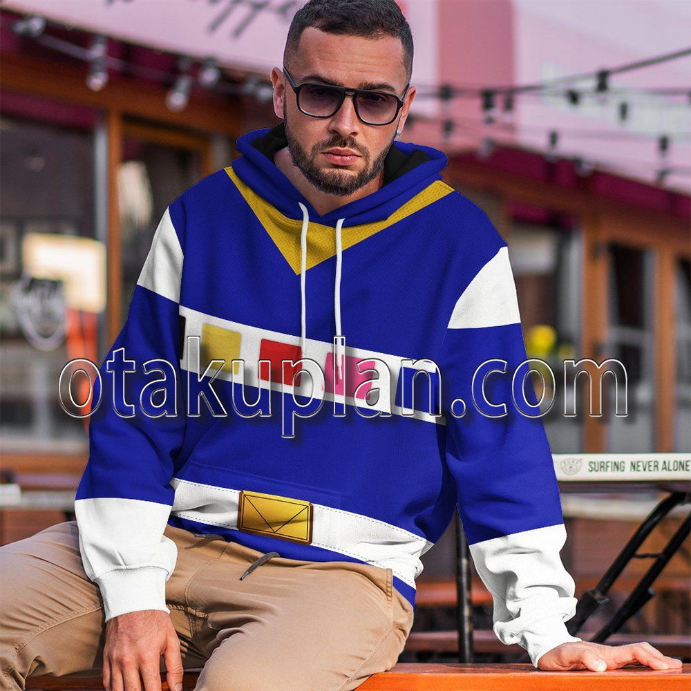 Power Rangers In Space Blue T-Shirt / Hoodie