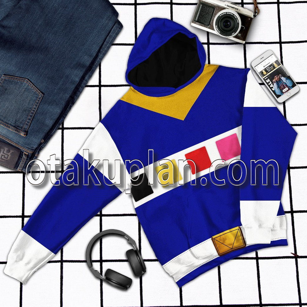 Power Rangers In Space Blue T-Shirt / Hoodie